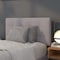Flash Furniture Bedford Headboard, Twin Size, Gray Fabric HG-HB1704-T-LG-GG - alternate 1